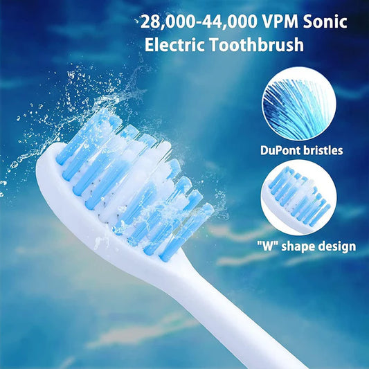 Electric Teeth Cleaner 2 in 1  with Toothbrush Head