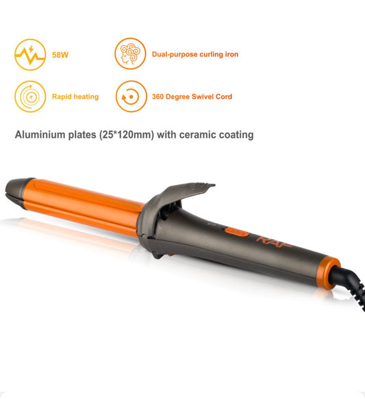 2 in 1 Hair Curler and Straightener