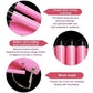 Hair Curler with Three Barrels